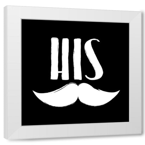 ReHis Stash White Modern Wood Framed Art Print by Grey, Jace