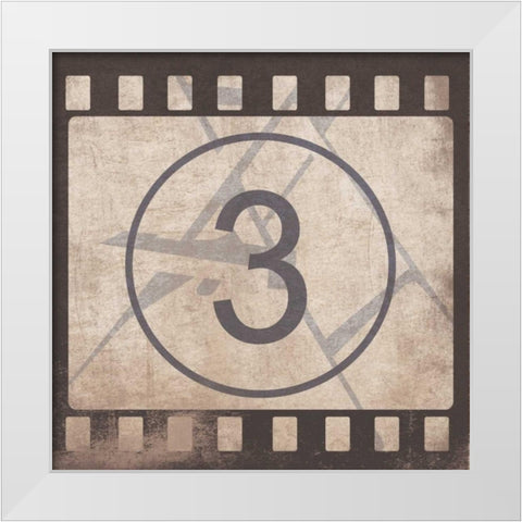Cinema 9patch White Modern Wood Framed Art Print by Grey, Jace