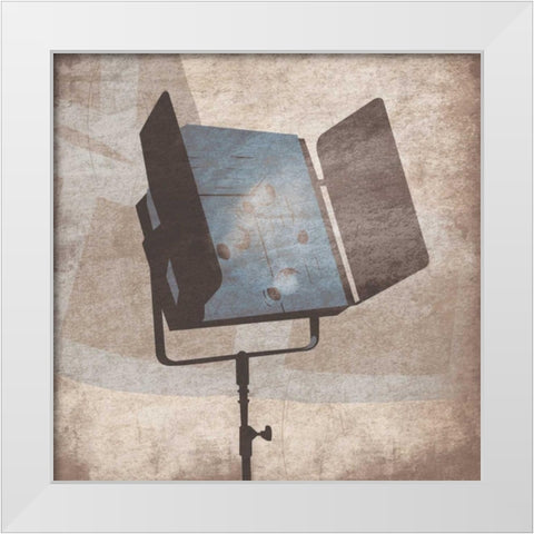 Light2 White Modern Wood Framed Art Print by Grey, Jace