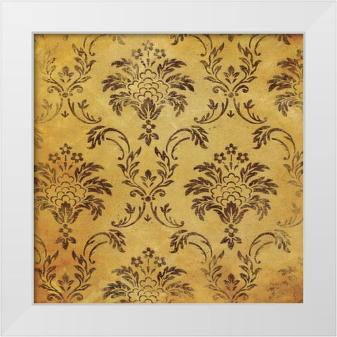 Patterns Reversed White Modern Wood Framed Art Print by Grey, Jace