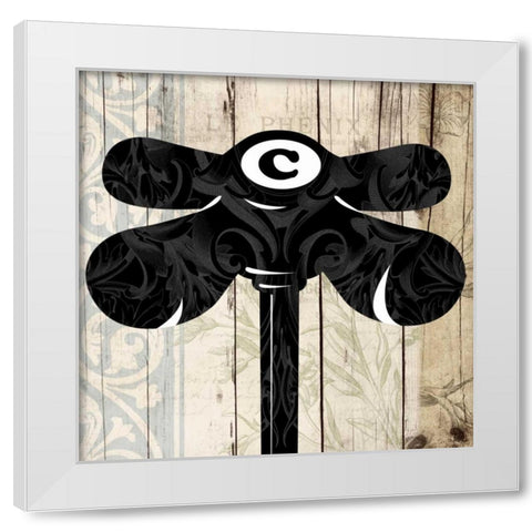 Cold Nob White Modern Wood Framed Art Print by Grey, Jace
