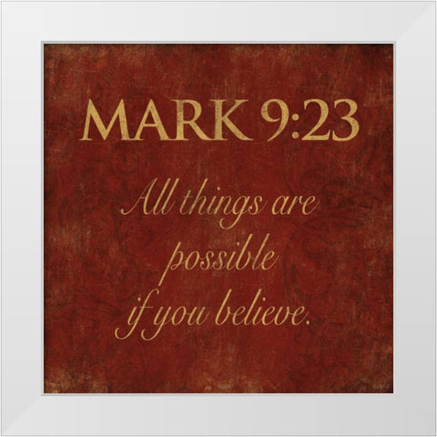 Mark Spice White Modern Wood Framed Art Print by Grey, Jace