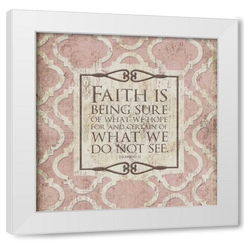 What We Hope White Modern Wood Framed Art Print by Grey, Jace