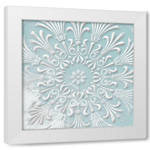 Floral Pop Two White Modern Wood Framed Art Print by Grey, Jace