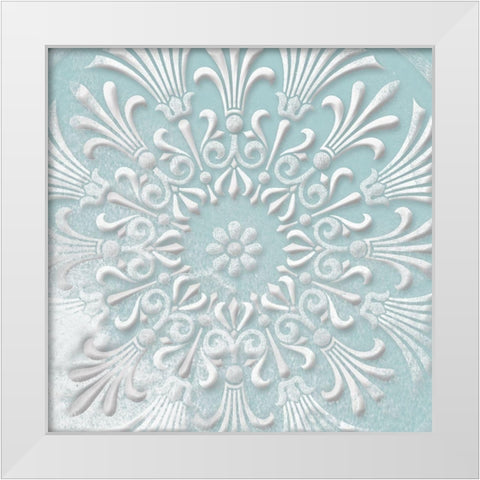 Floral Pop Two White Modern Wood Framed Art Print by Grey, Jace