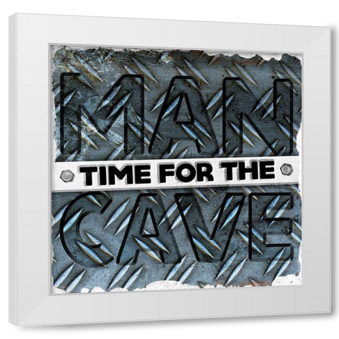 Time For The White Modern Wood Framed Art Print by Grey, Jace