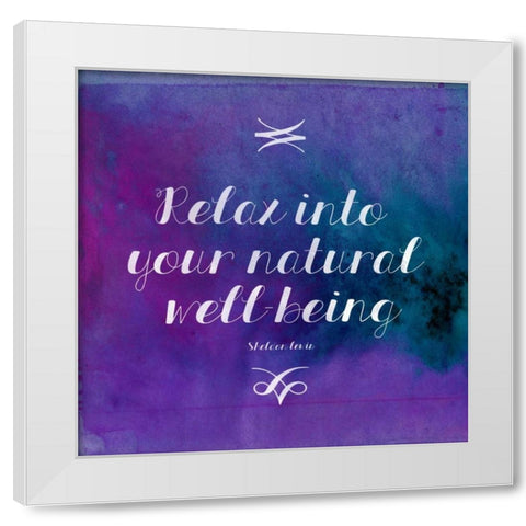 Relax 2 White Modern Wood Framed Art Print by Grey, Jace