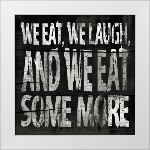 Kitchen Mate White Modern Wood Framed Art Print by Grey, Jace