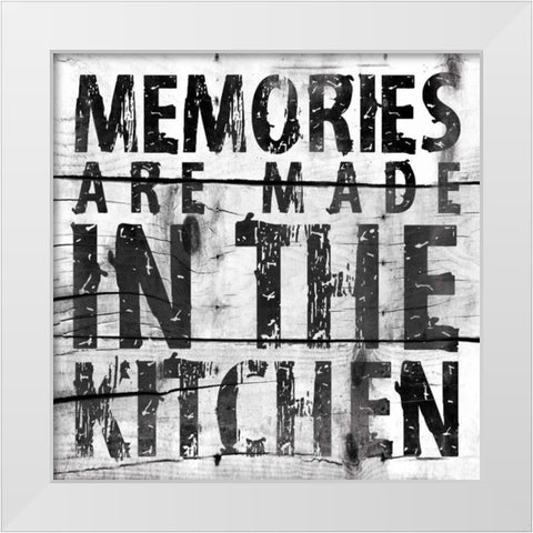 Kitchen 2 White Modern Wood Framed Art Print by Grey, Jace