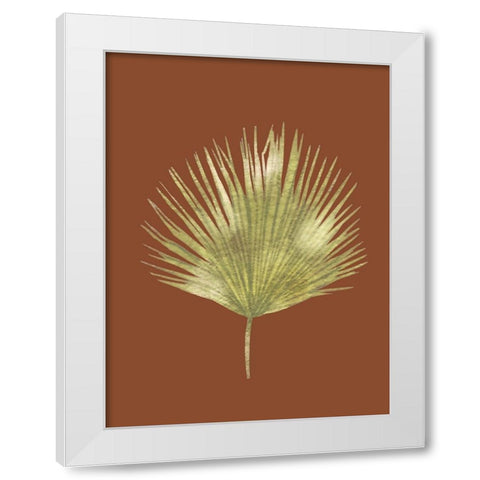 Green Tea White Modern Wood Framed Art Print by Keith, Jesse
