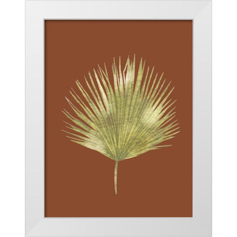 Green Tea White Modern Wood Framed Art Print by Keith, Jesse