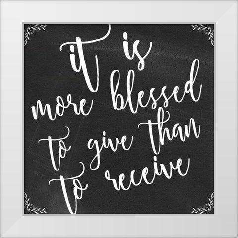 It Is White Modern Wood Framed Art Print by Matic, Jelena