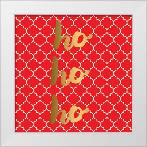 Tree Ho White Modern Wood Framed Art Print by Matic, Jelena