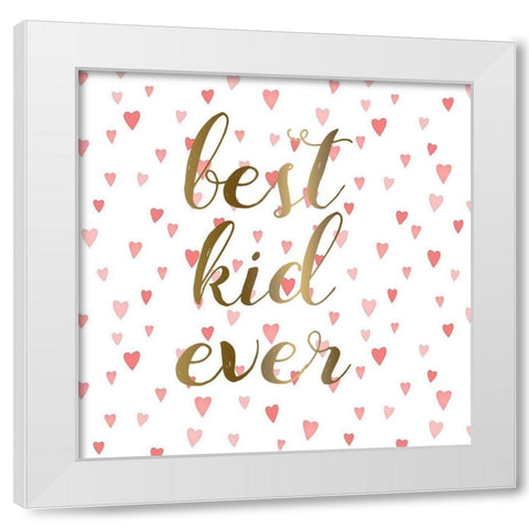 File White Modern Wood Framed Art Print by Matic, Jelena