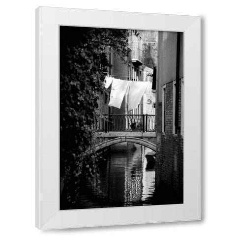 Cinque calli di Venezia 4 E White Modern Wood Framed Art Print by Grey, Jace