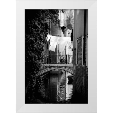 Cinque calli di Venezia 4 E White Modern Wood Framed Art Print by Grey, Jace