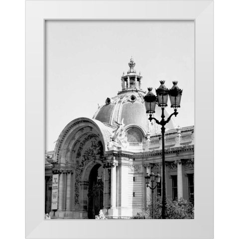 Musee du Petit Palais White Modern Wood Framed Art Print by Grey, Jace