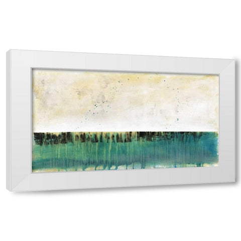 Hindsight White Modern Wood Framed Art Print by Grey, Jace