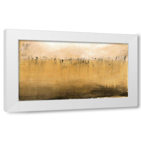 Serenity White Modern Wood Framed Art Print by Grey, Jace