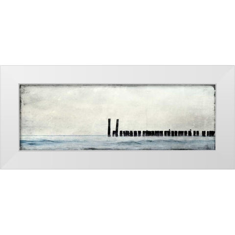 Horizontal Sea Bed White Modern Wood Framed Art Print by Allen, Kimberly