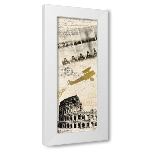 European Holiday 1 White Modern Wood Framed Art Print by Allen, Kimberly