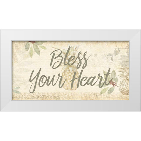 Southern Charm 1 White Modern Wood Framed Art Print by Allen, Kimberly