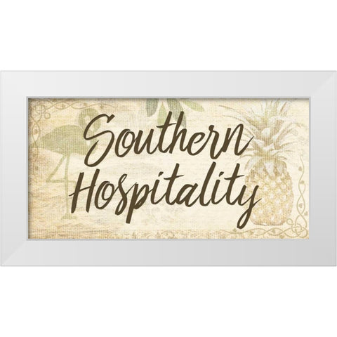 Southern Charm 5 White Modern Wood Framed Art Print by Allen, Kimberly