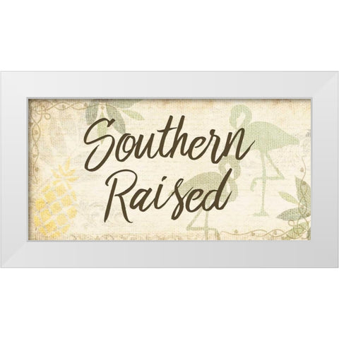 Southern Charm 6 White Modern Wood Framed Art Print by Allen, Kimberly