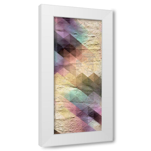 Color Code B White Modern Wood Framed Art Print by Allen, Kimberly