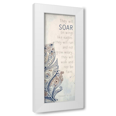 They Will White Modern Wood Framed Art Print by Allen, Kimberly