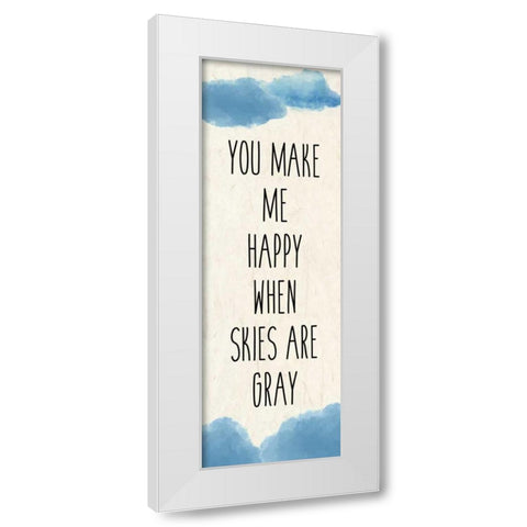 My Sunshine 2 revised A White Modern Wood Framed Art Print by Allen, Kimberly