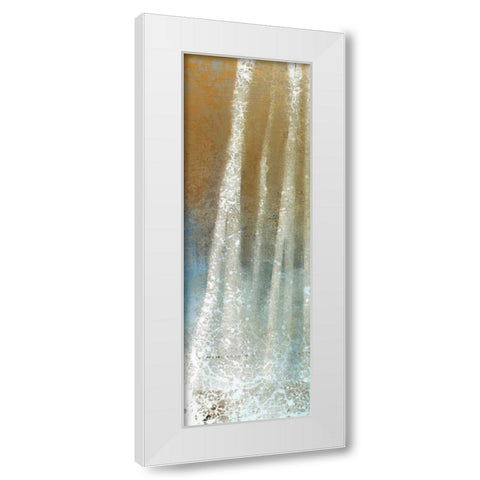 Through the Trees A White Modern Wood Framed Art Print by Allen, Kimberly