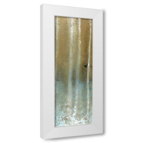 Through the Trees B White Modern Wood Framed Art Print by Allen, Kimberly