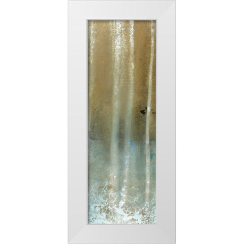 Through the Trees B White Modern Wood Framed Art Print by Allen, Kimberly