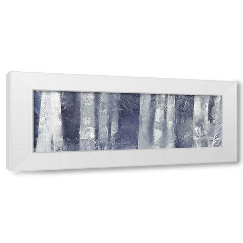 In My Mind White Modern Wood Framed Art Print by Kimberly, Allen