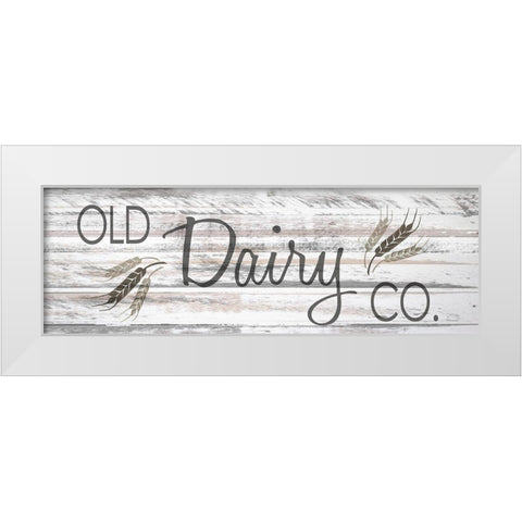 Old Dairy Co. White Modern Wood Framed Art Print by Allen, Kimberly