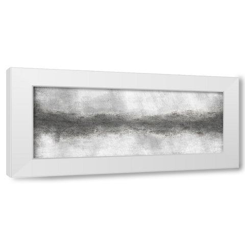 Shimmer 1 White Modern Wood Framed Art Print by Kimberly, Allen