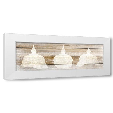 In the Military 2 White Modern Wood Framed Art Print by Kimberly, Allen