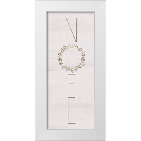 Christmas Romance 9 White Modern Wood Framed Art Print by Kimberly, Allen