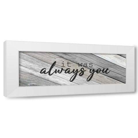 Forever Family 3 White Modern Wood Framed Art Print by Kimberly, Allen