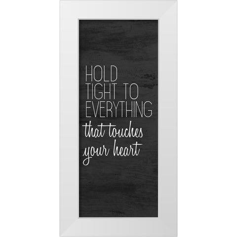 Love Always 4 White Modern Wood Framed Art Print by Kimberly, Allen