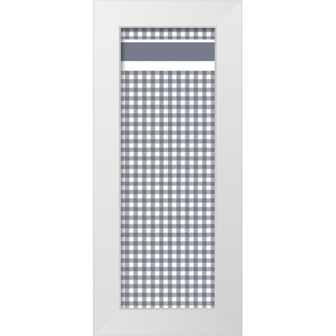 Homebody Panel White Modern Wood Framed Art Print by Kimberly, Allen