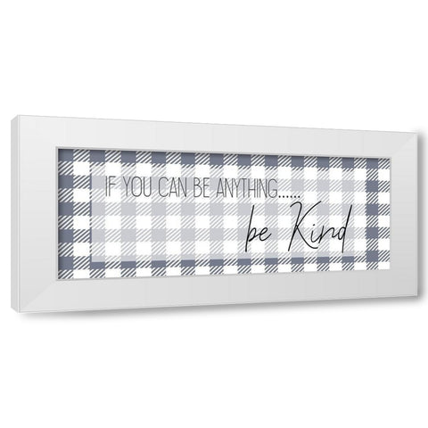 If You Can White Modern Wood Framed Art Print by Kimberly, Allen