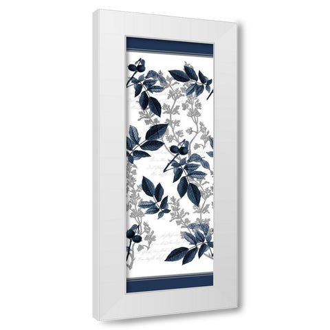Branches Panel White Modern Wood Framed Art Print by Kimberly, Allen