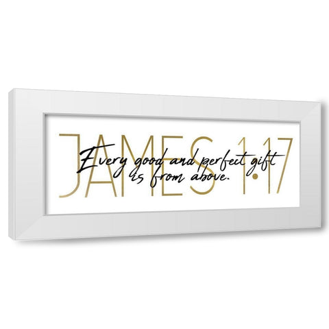 Every Good and Perfect Panel White Modern Wood Framed Art Print by Kimberly, Allen