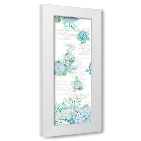 Recharge Panel White Modern Wood Framed Art Print by Allen, Kimberly