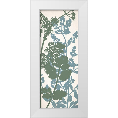 Grow 1 White Modern Wood Framed Art Print by Allen, Kimberly