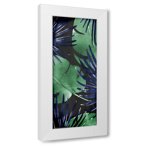 In the Jungle 1 White Modern Wood Framed Art Print by Allen, Kimberly