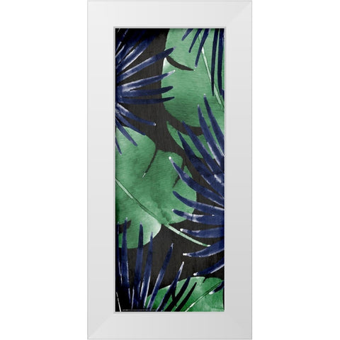 In the Jungle 1 White Modern Wood Framed Art Print by Allen, Kimberly