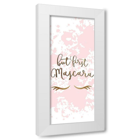 Hello Diva 6 White Modern Wood Framed Art Print by Allen, Kimberly